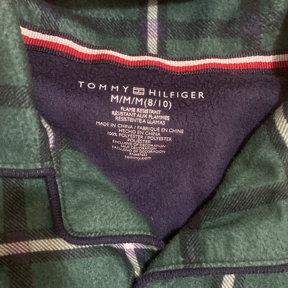 Tommy Hilfiger Boys Flannel PJs - Picture 3 of 5
